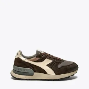 DIADORA HERITAGE SNEAKERS CONQUEST SUEDE SW MARRONE