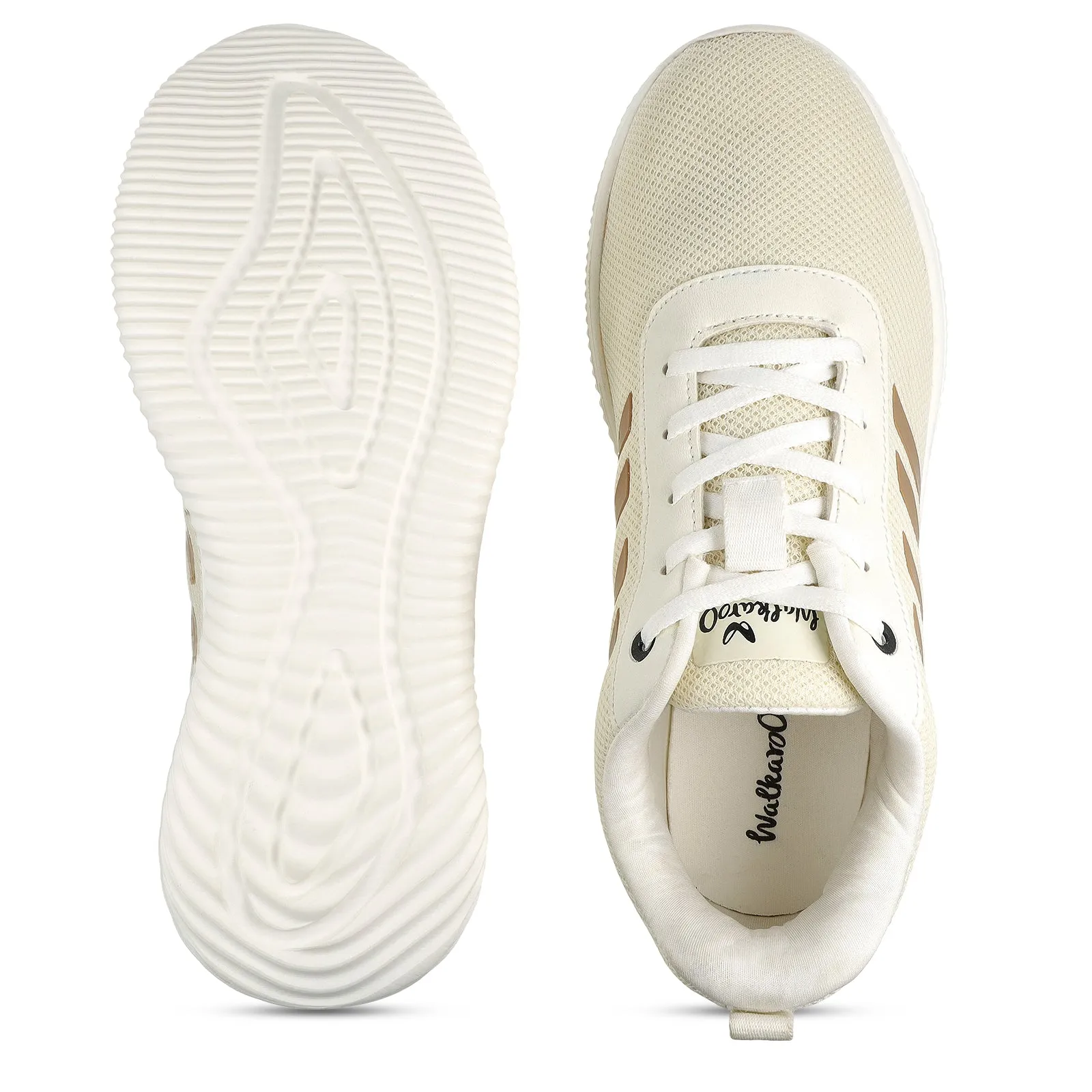 DILLI Men's Lace-up Walking Shoe - Ivory