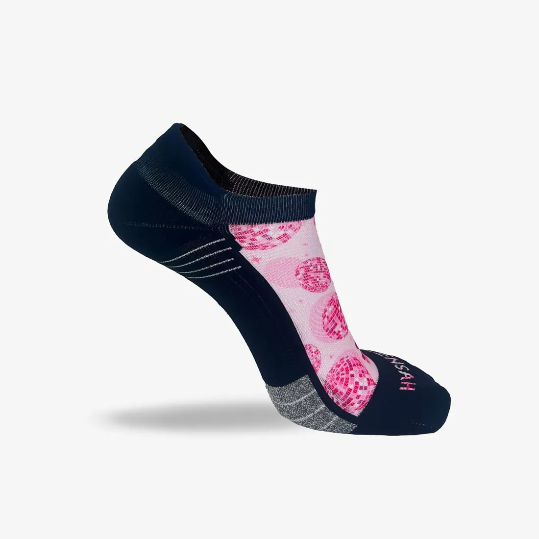 Disco Party Running Socks (No Show)