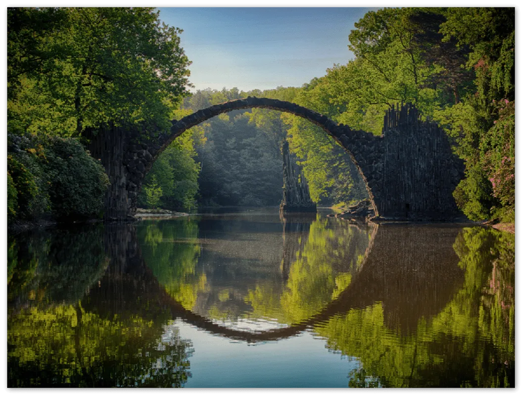 Gablenz Bridge - Print