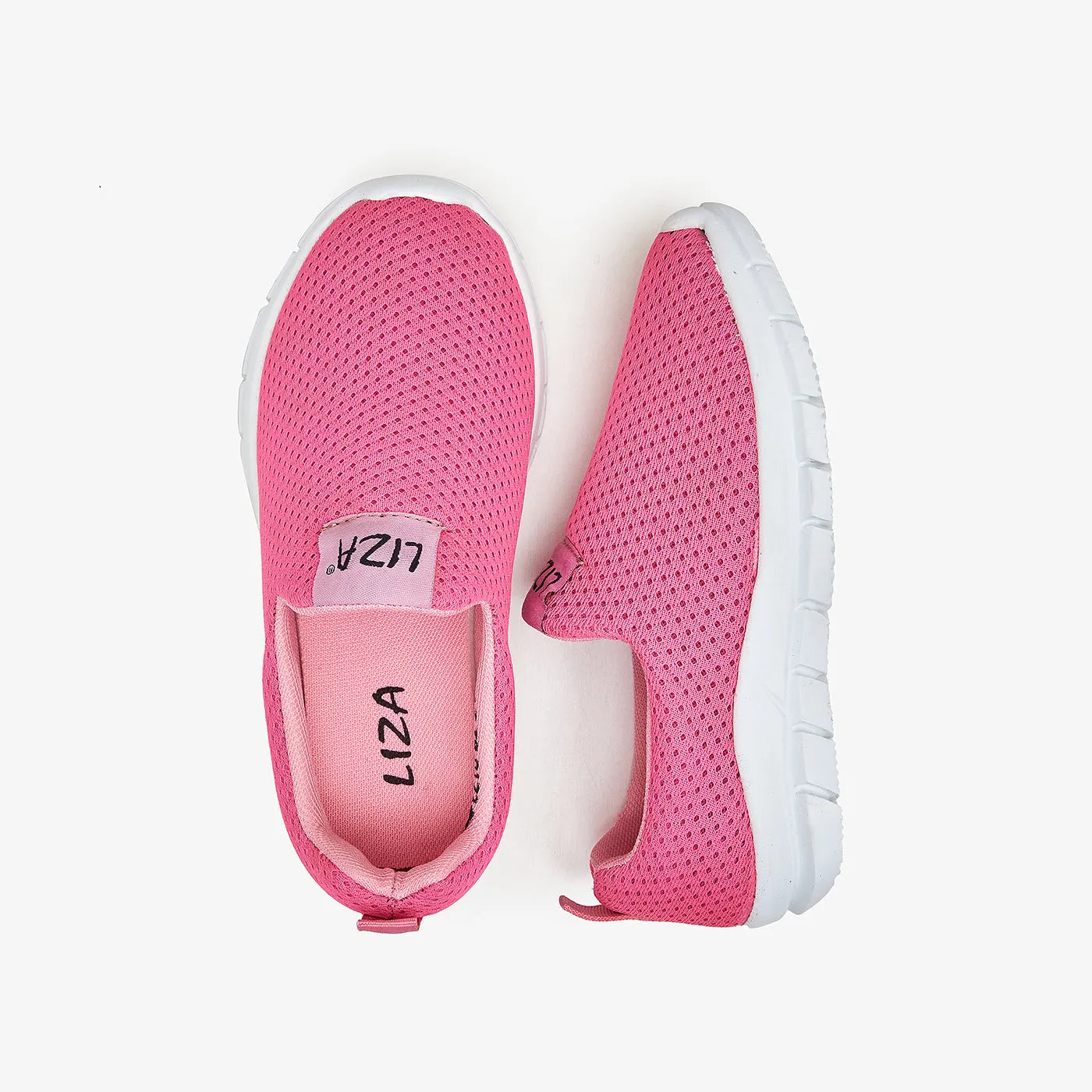 Girl's Mesh Slip-On Shoes