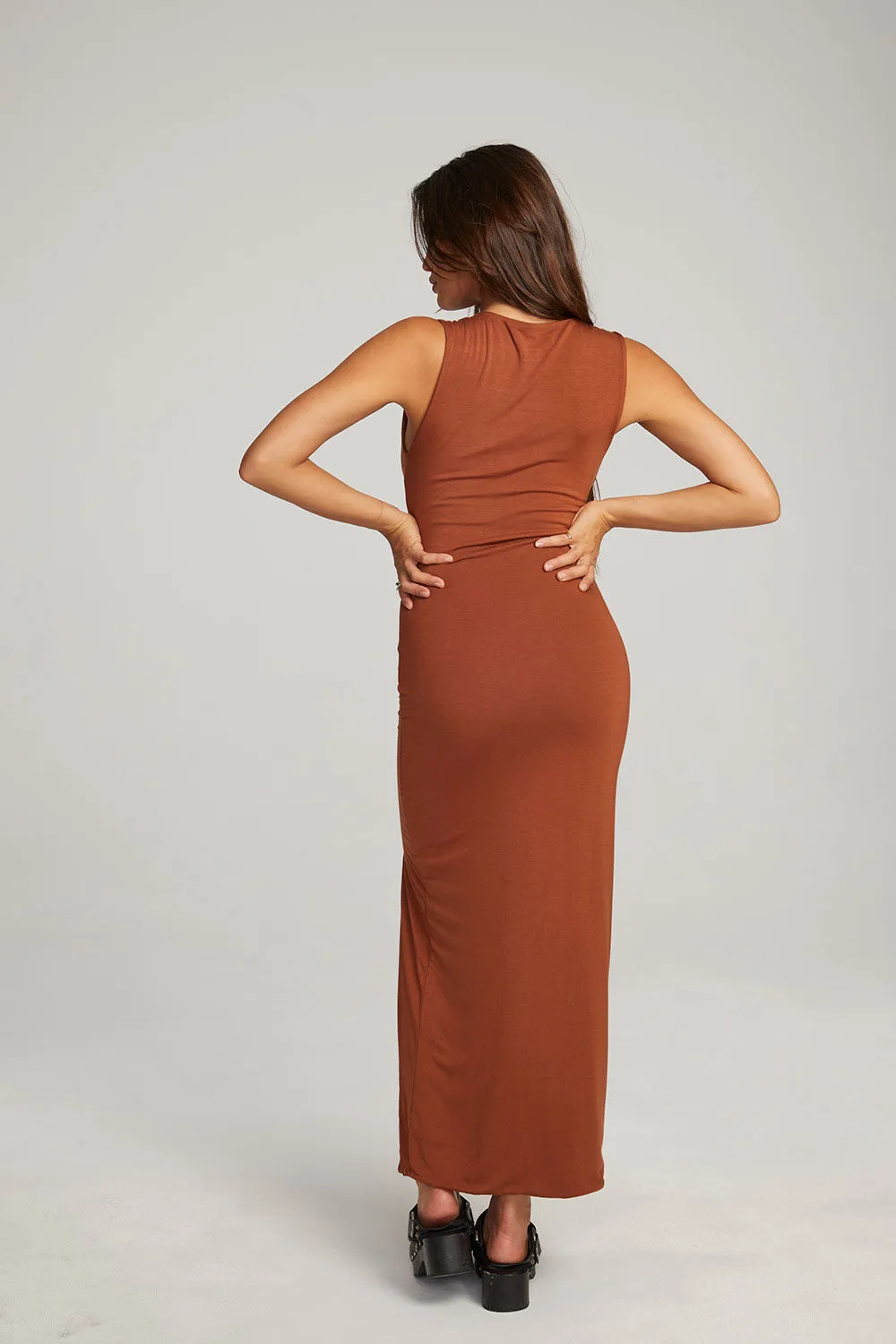 Goldy Whiskey Maxi Dress