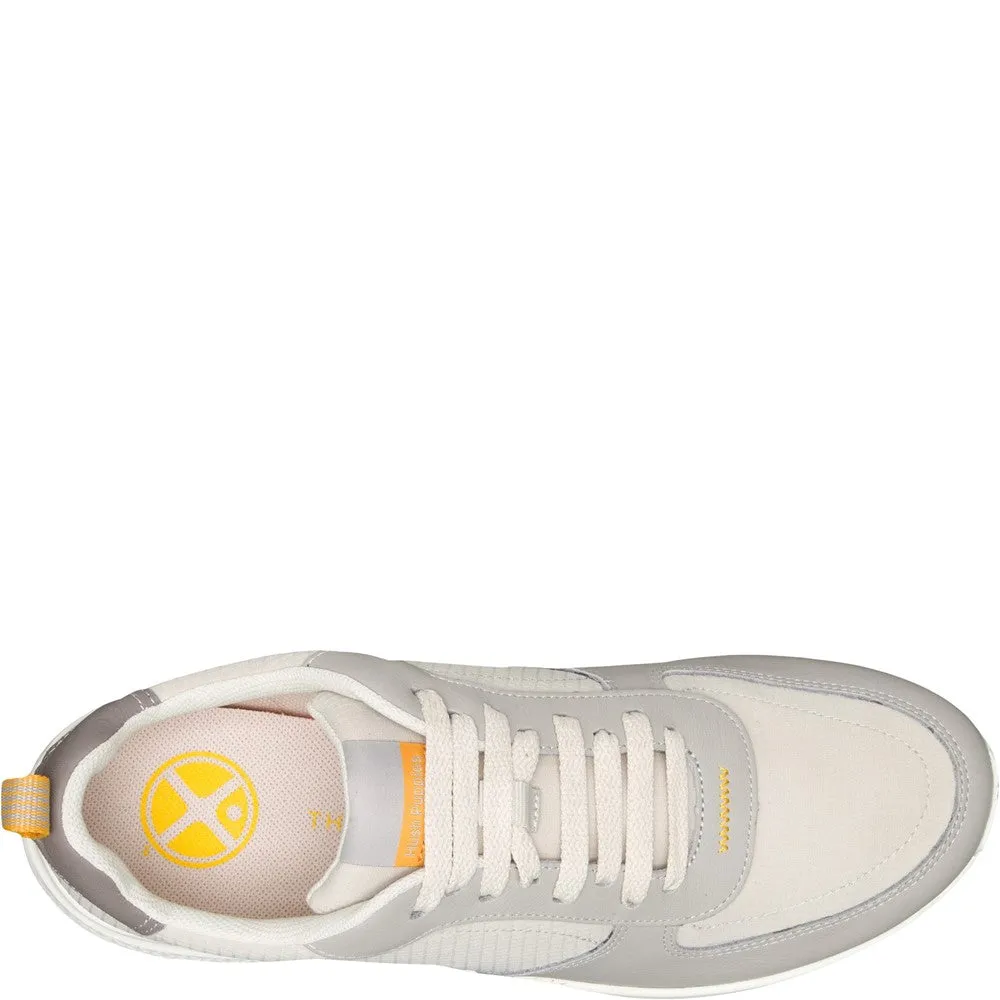 Grey Elevate Lace-Up Trainers