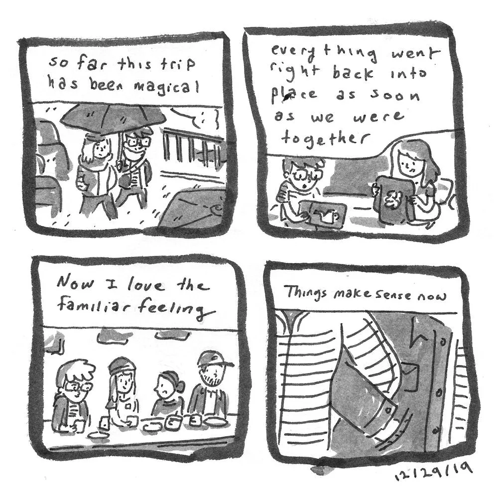 It's Okay To Be Sad: Diary Comics December 2019