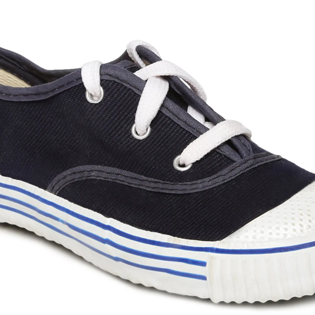 Kids Blue School Shoes