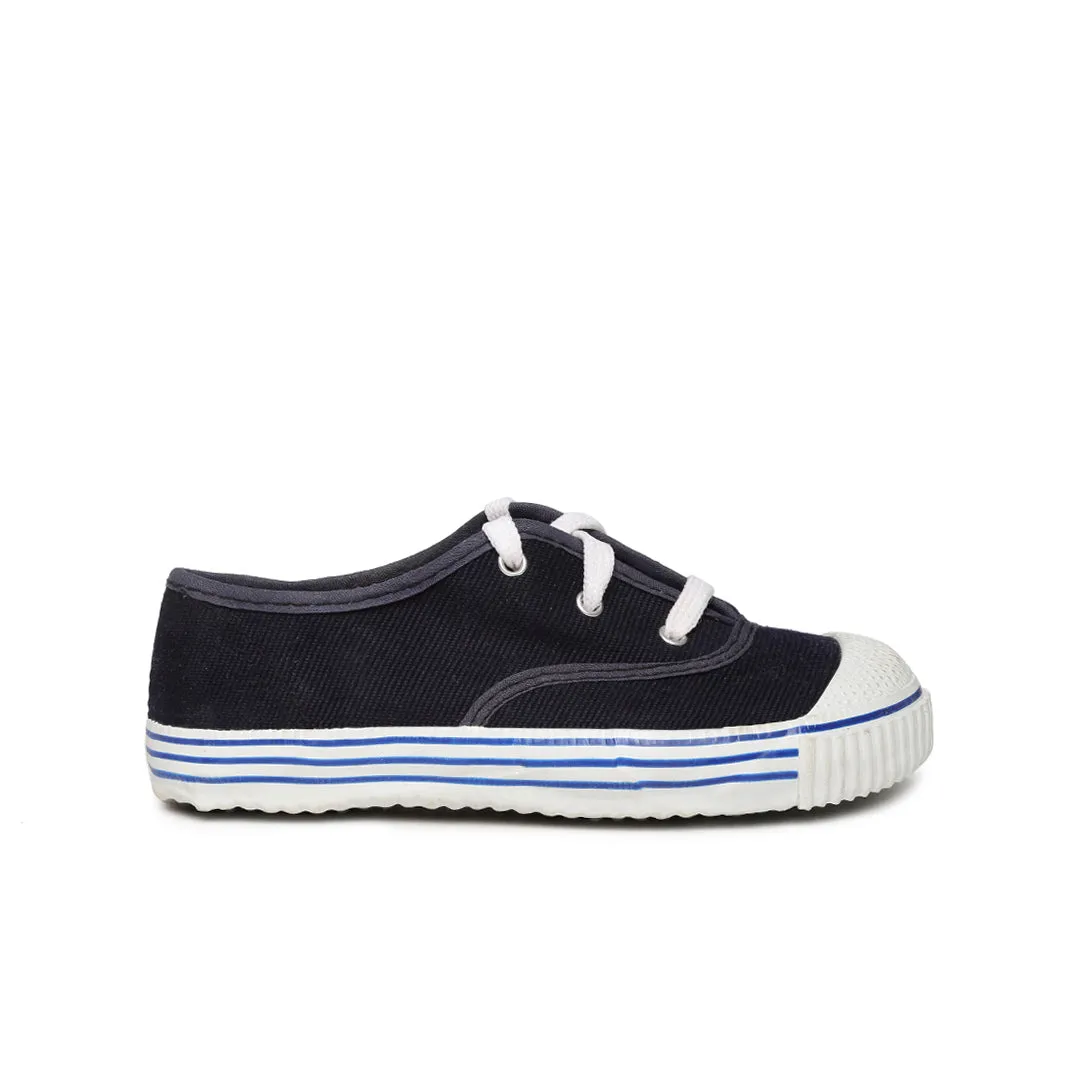 Kids Blue School Shoes