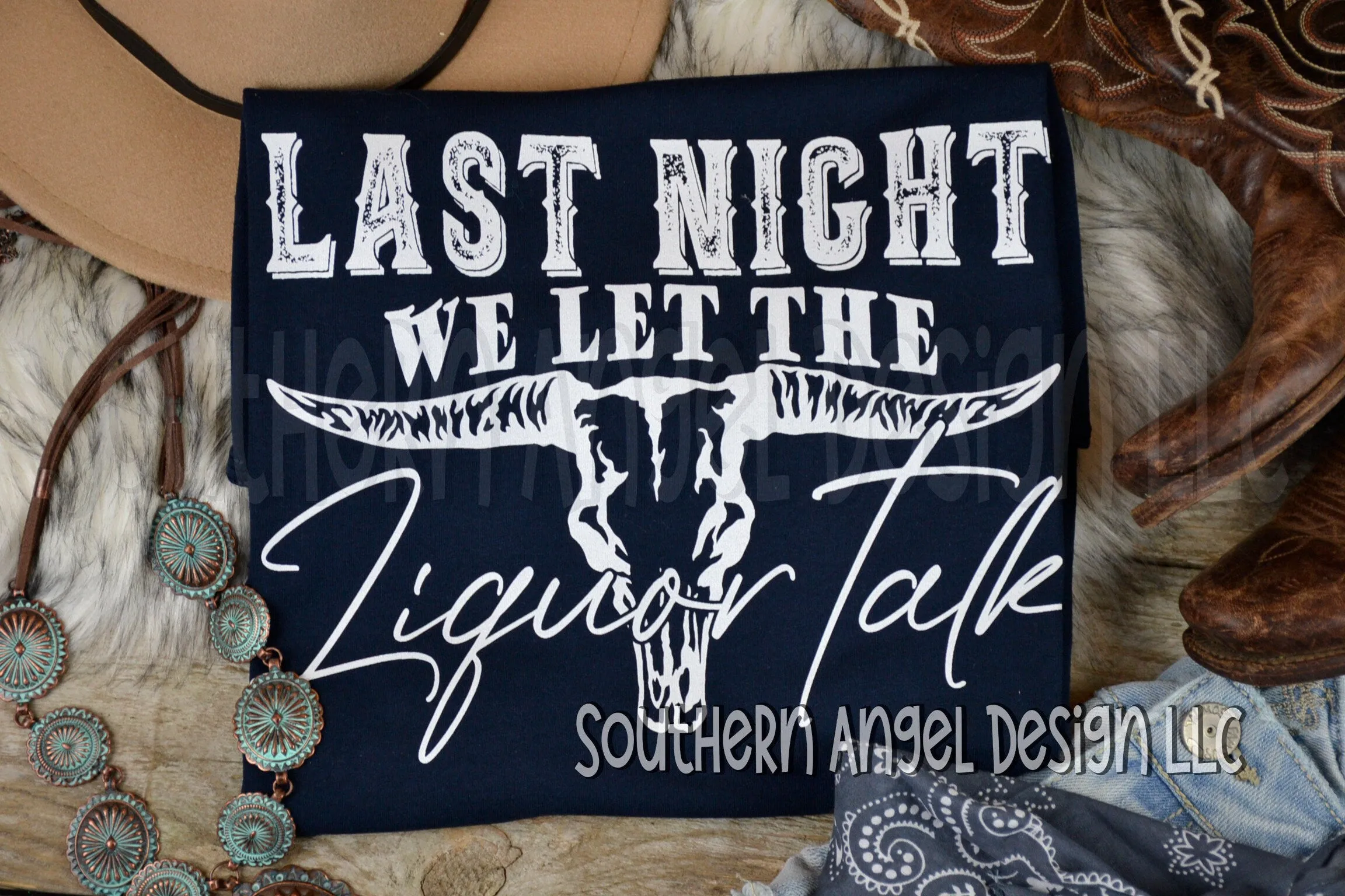 Last Night Country Music t-shirt