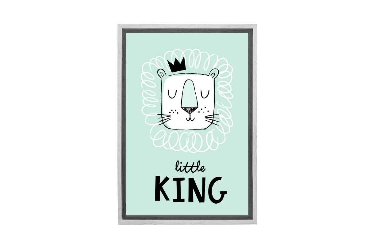 Little King | Scandinavian Kid's Wall Art Print