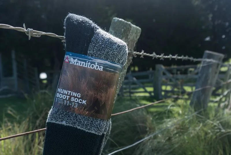 Manitoba NZ Made Wool Sock