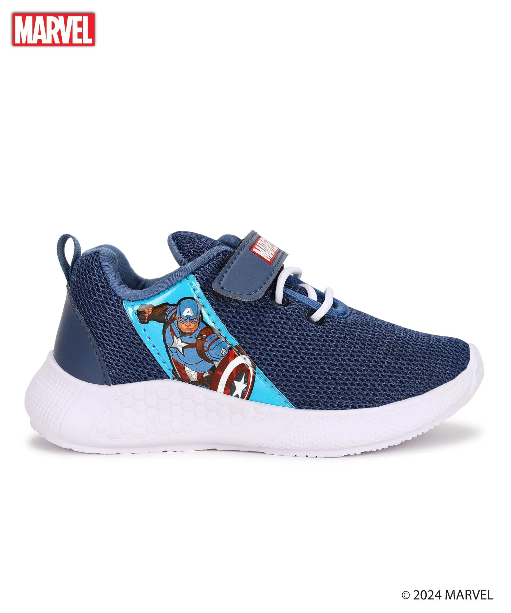 Marvel Spiderman MK8010K Casual Shoes for Kids | Comfortable and Stylish Footwear for Boys | Durable Construction, Cushioned Support, and Stylish Velcro Design | Ideal for Everyday Use Blue