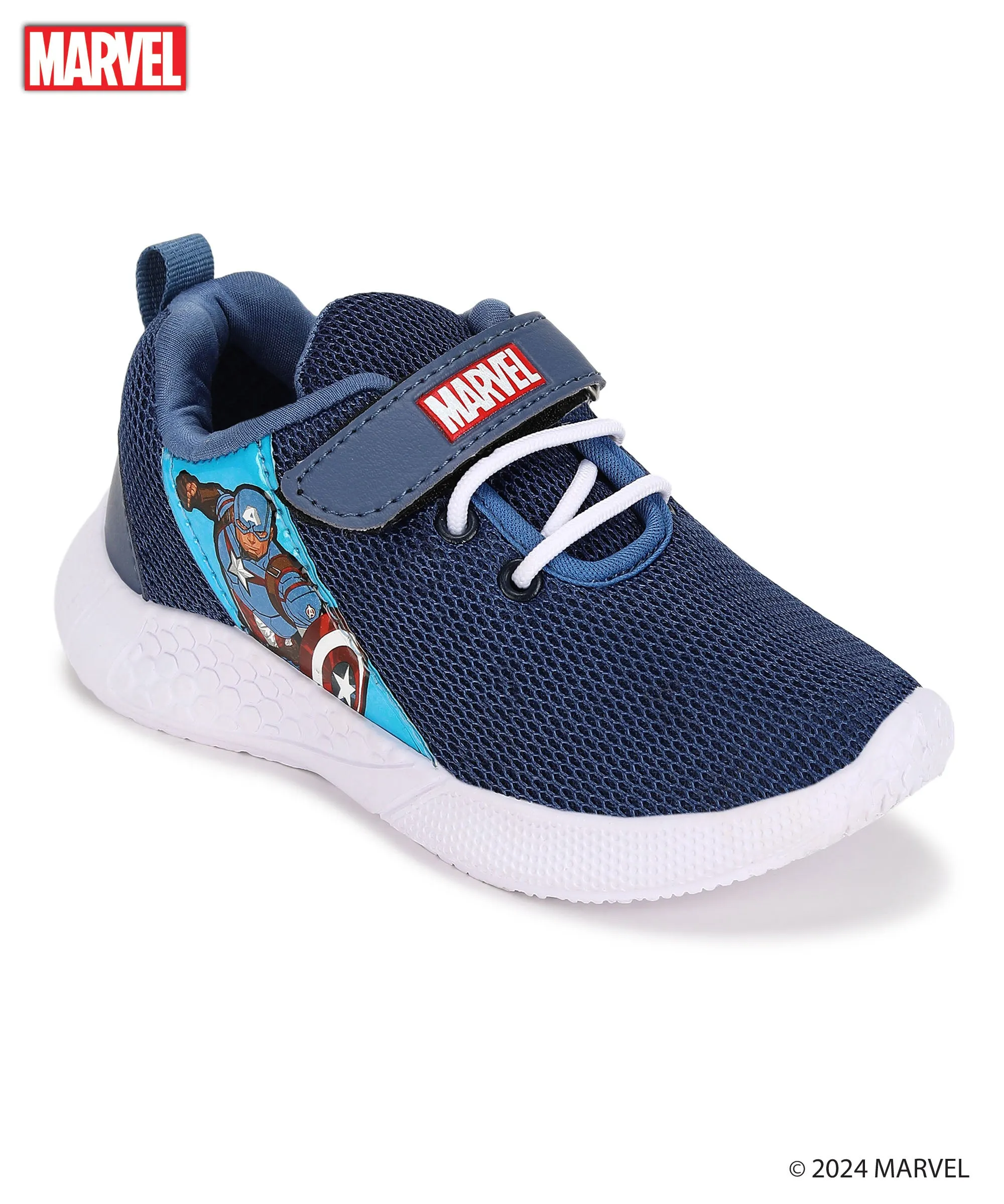 Marvel Spiderman MK8010K Casual Shoes for Kids | Comfortable and Stylish Footwear for Boys | Durable Construction, Cushioned Support, and Stylish Velcro Design | Ideal for Everyday Use Blue