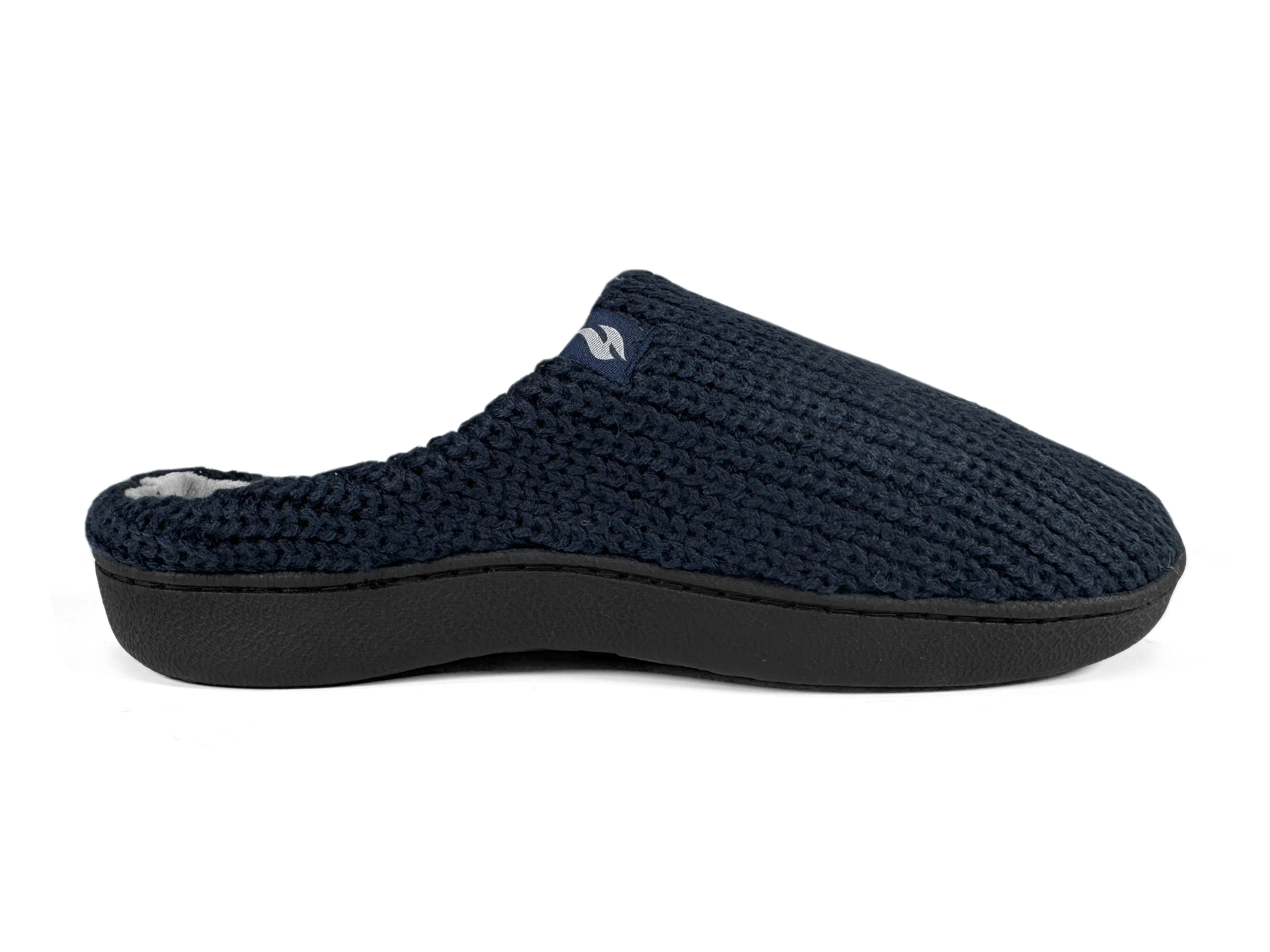 Men's Asher Rib Knit Scuff Slippers