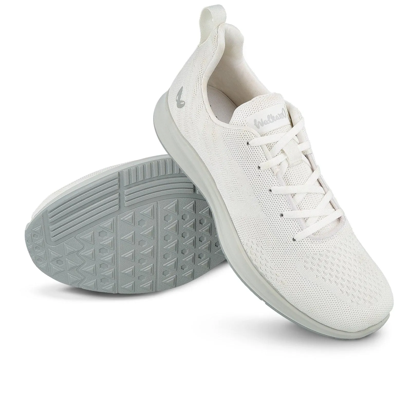 Men's Daily Wear Non Marking Sports Shoe - WS6090 White