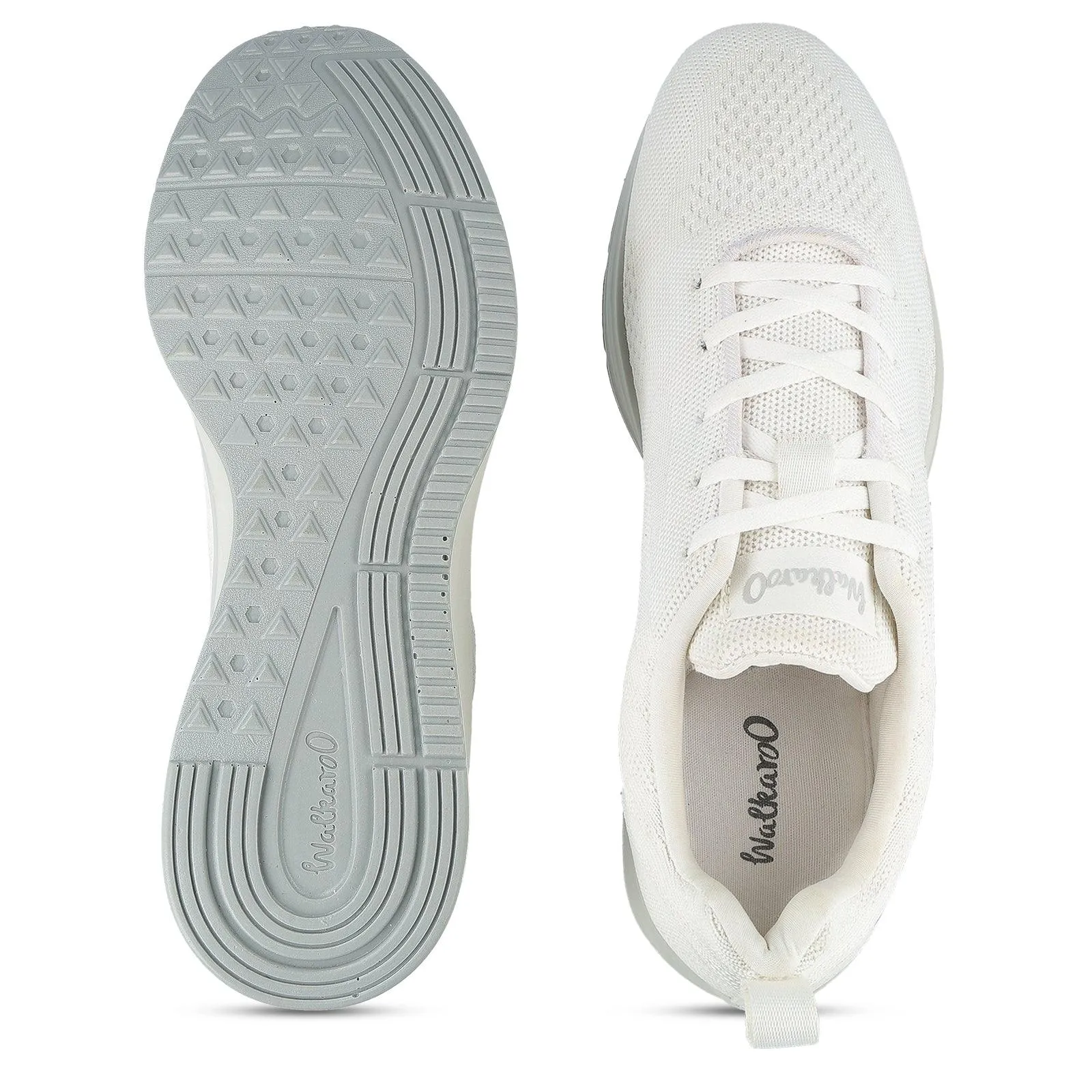 Men's Daily Wear Non Marking Sports Shoe - WS6090 White