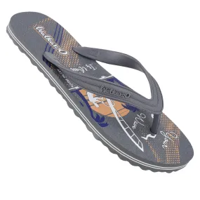 Men's Hawai Slippers - HG174 Grey White