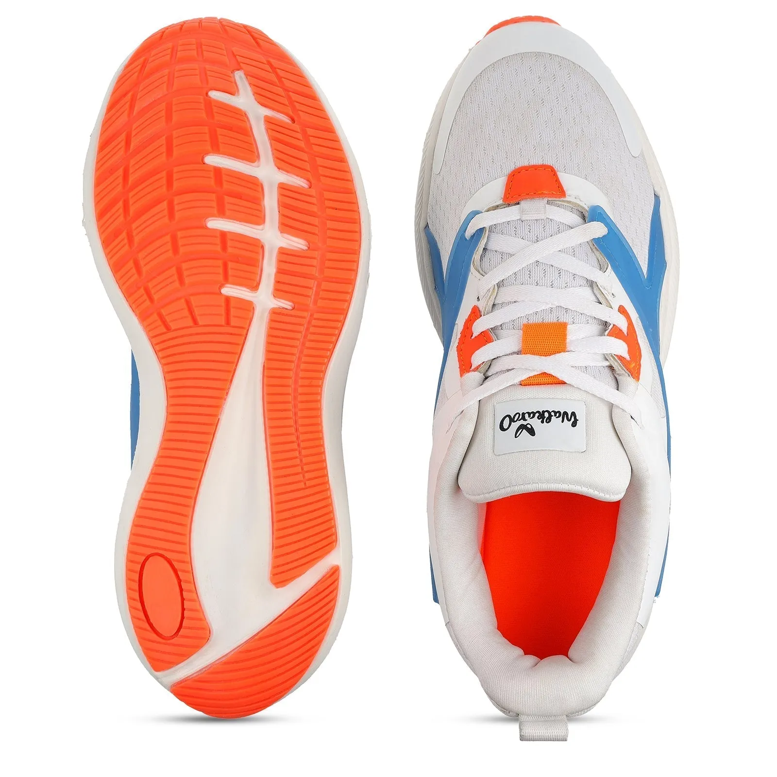 Men's Lace-up Sports Shoe - WS9094 White