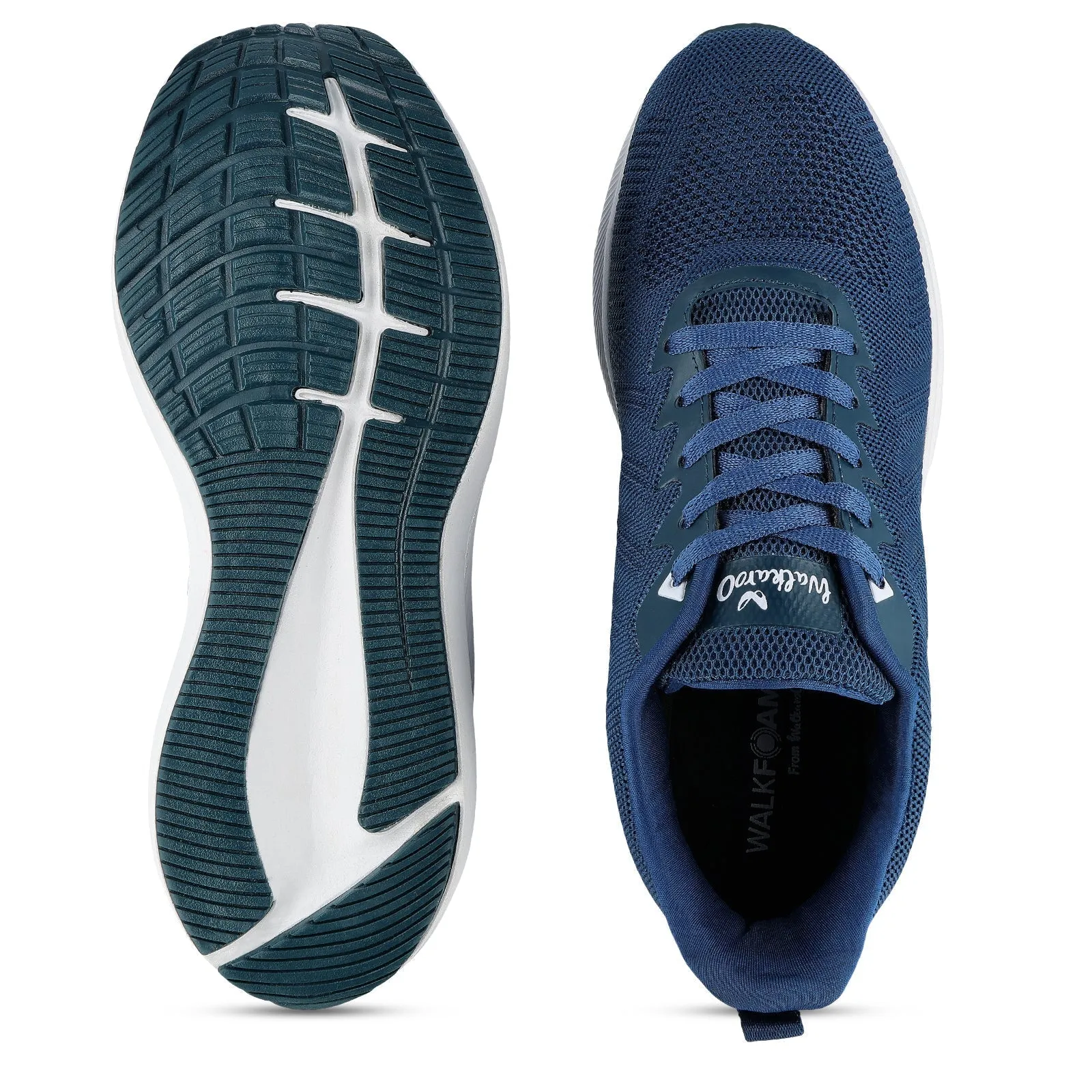 Men's Lace-up Sports Shoe - WS9104 Teal Blue