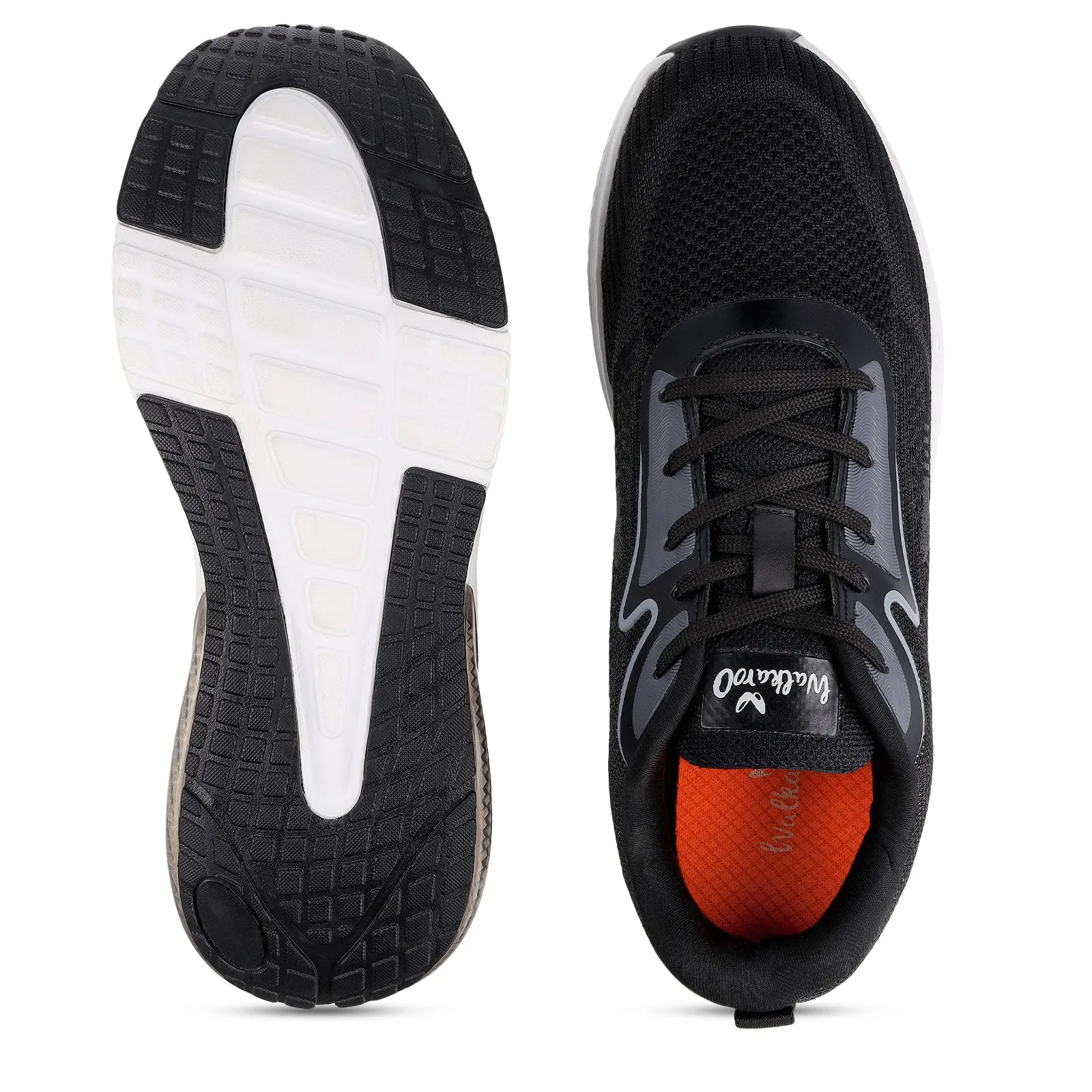 Men's Lace-up Sports Shoe - WS9108 Black