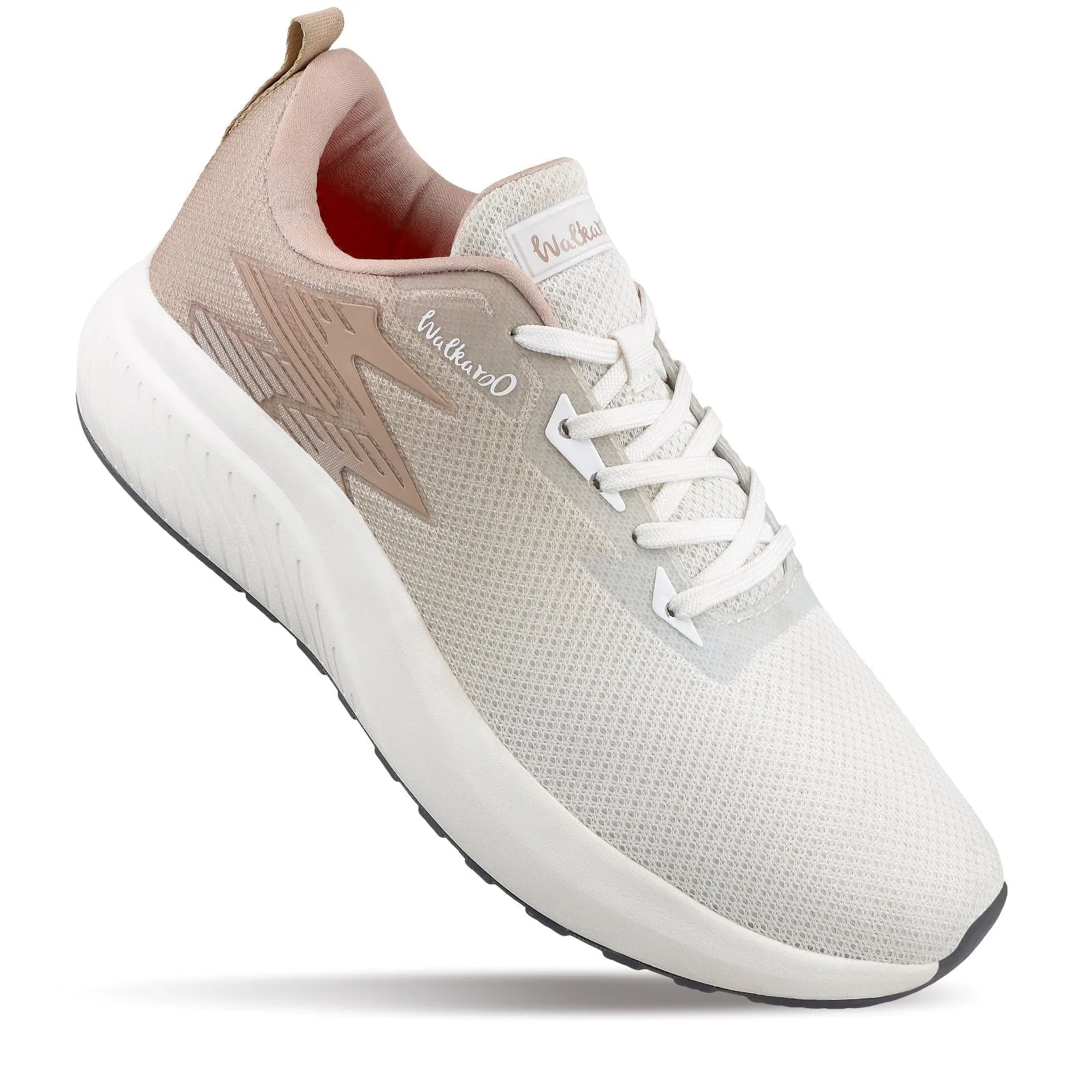 Men's Lace-up Sports Shoe - WS9111 Beige Cream