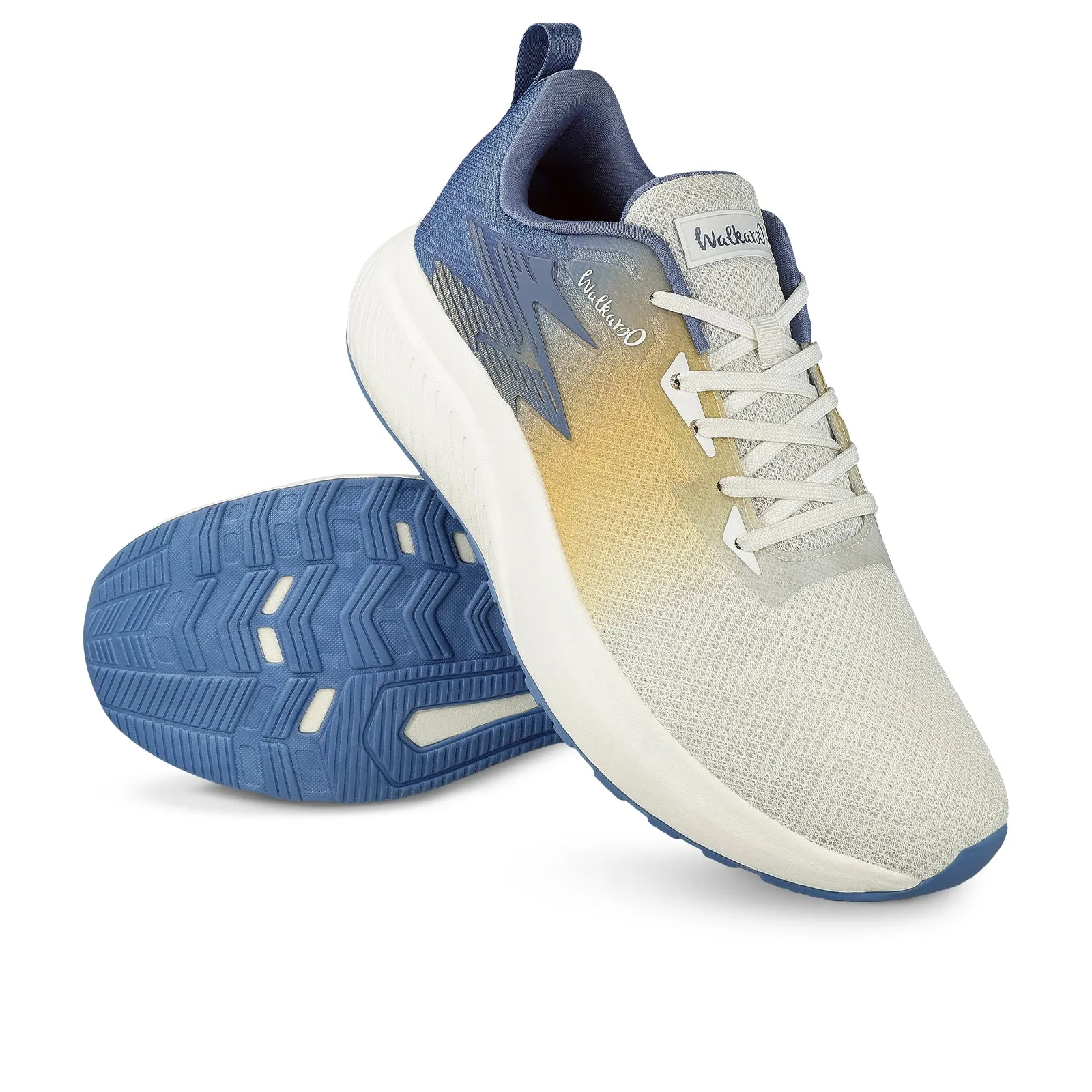 Men's Lace-up Sports Shoe - WS9111 Blue Beige