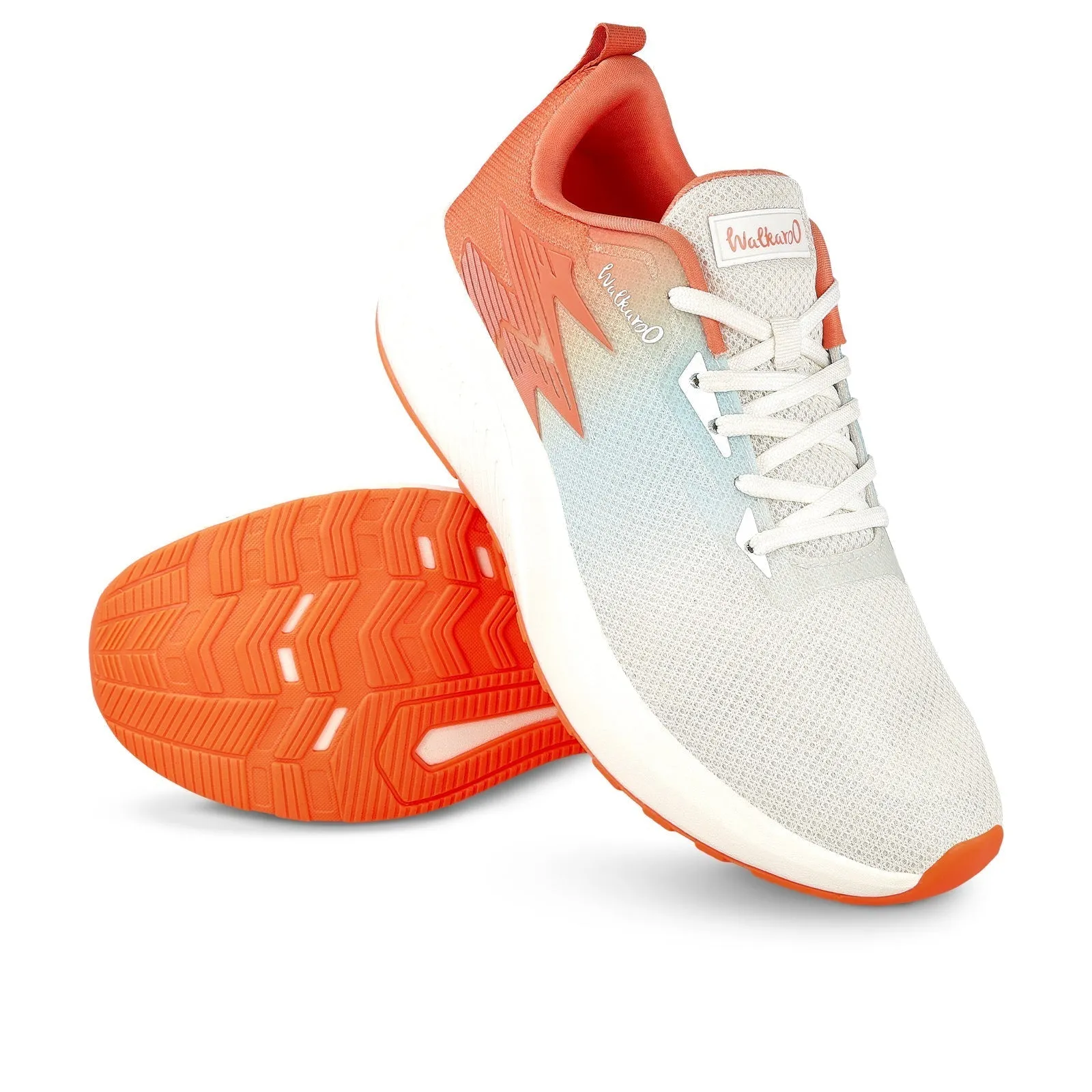 Men's Lace-up Sports Shoe - WS9111 Orange Seablue