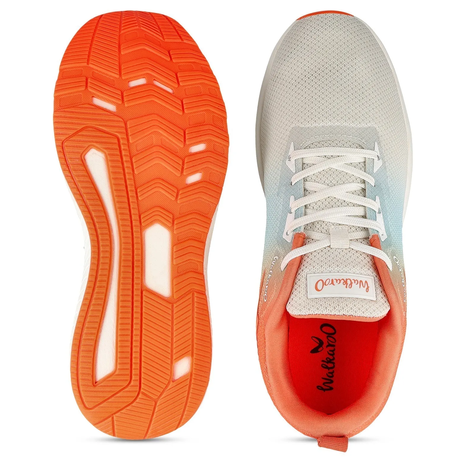 Men's Lace-up Sports Shoe - WS9111 Orange Seablue