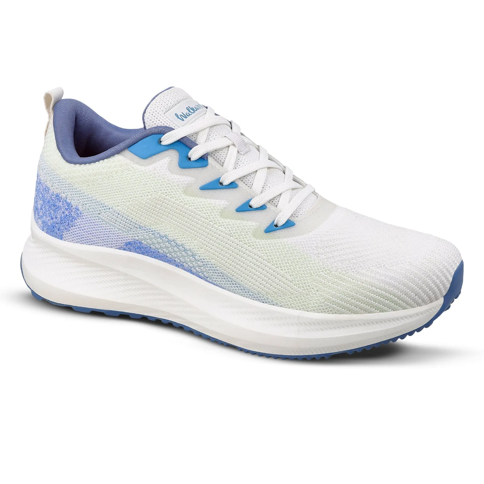 Men's Lace-up Sports Shoe - WS9114 White Blue