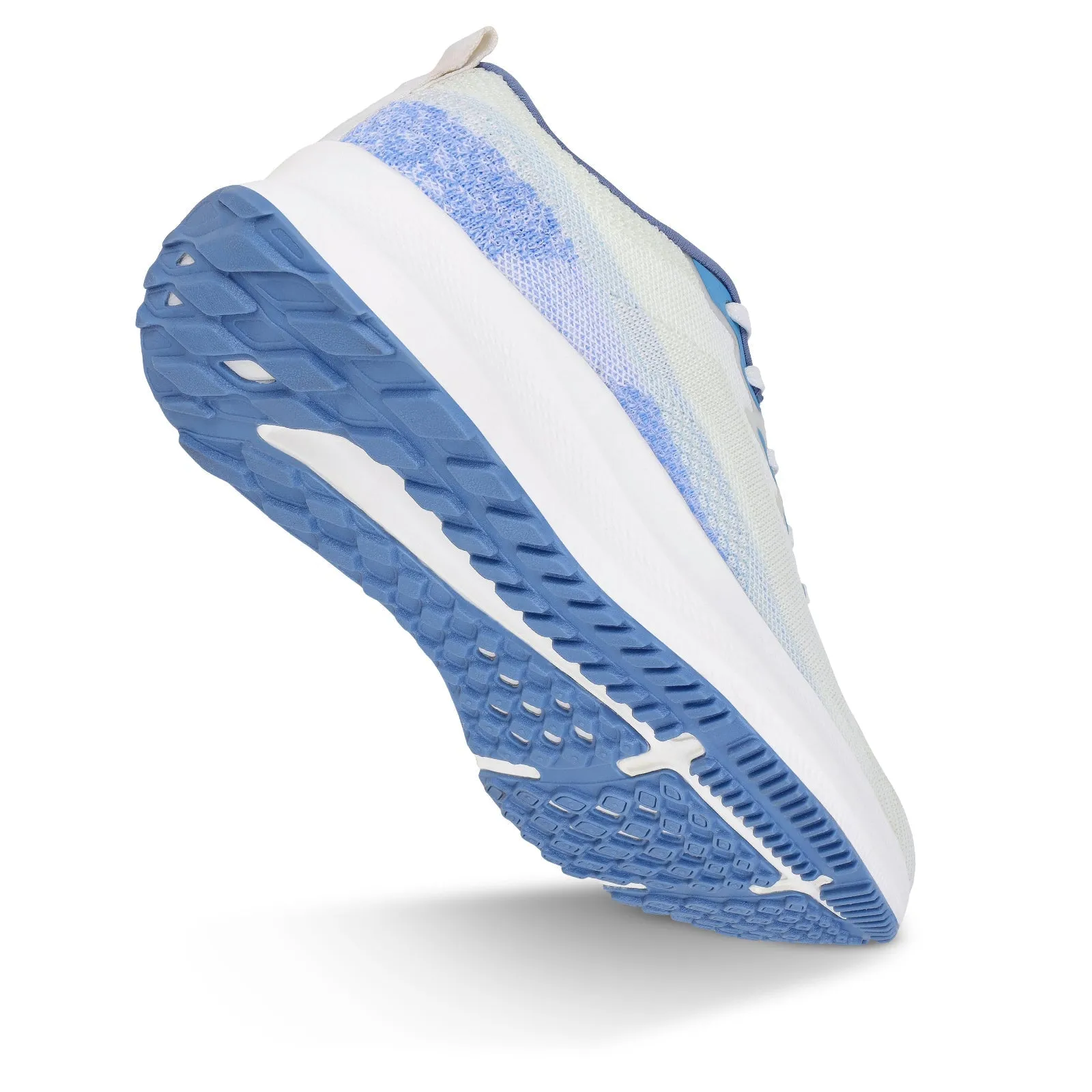 Men's Lace-up Sports Shoe - WS9114 White Blue