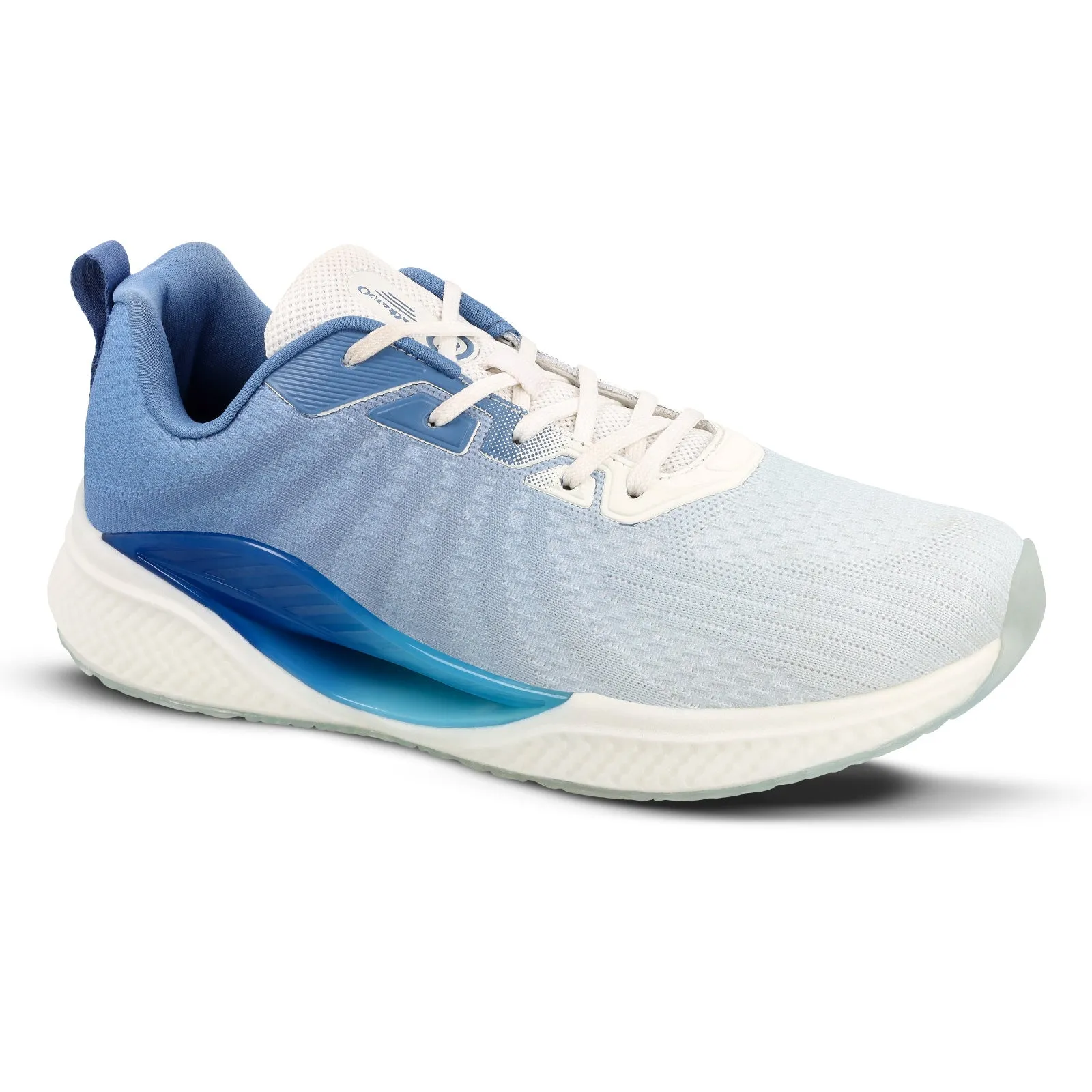 Men's Lace-up Sports Shoe - WS9119 White Blue