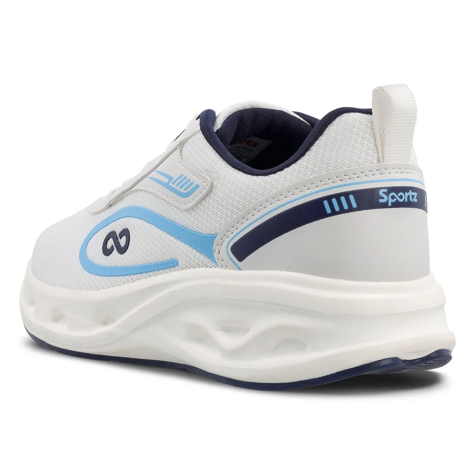 Men's Lace-up Sports Shoe - WS9613 White