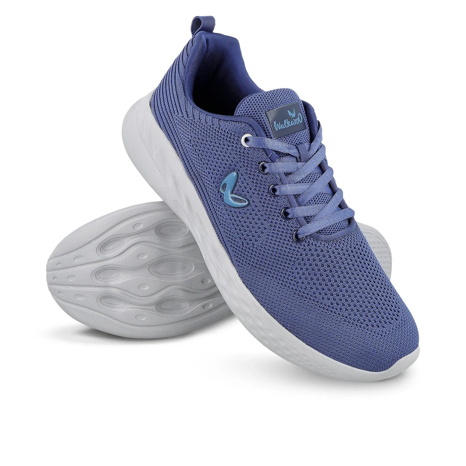 Men's Lace-up Sports Shoes - WS9081 Teal Blue