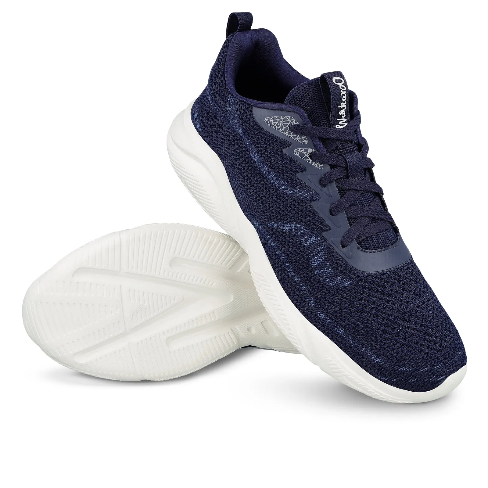 Men's Lace-up Sports Shoes - WS9554 Navy Blue