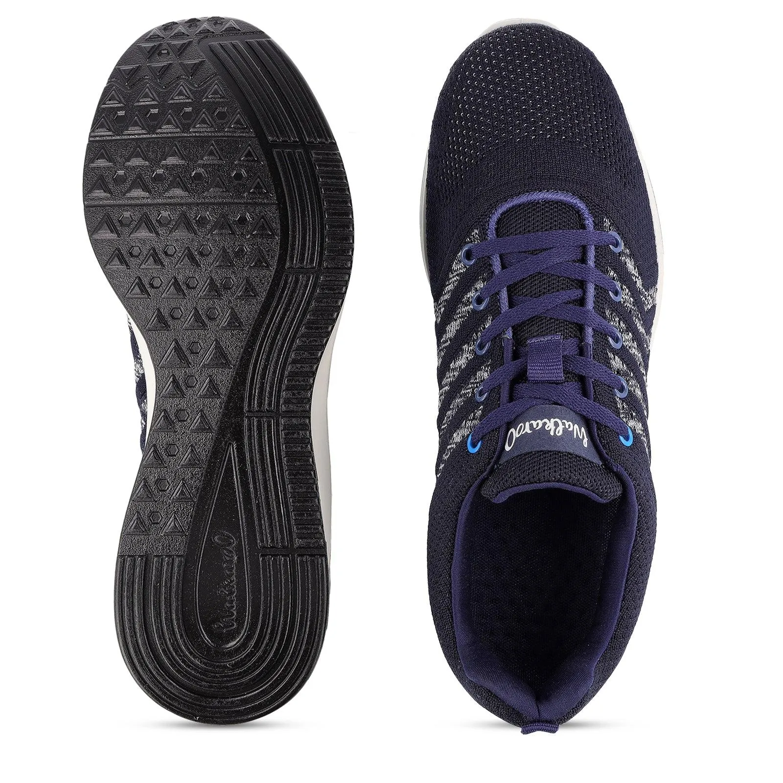 Men's Lace-up Walking Shoe - WS9512 Navy Blue