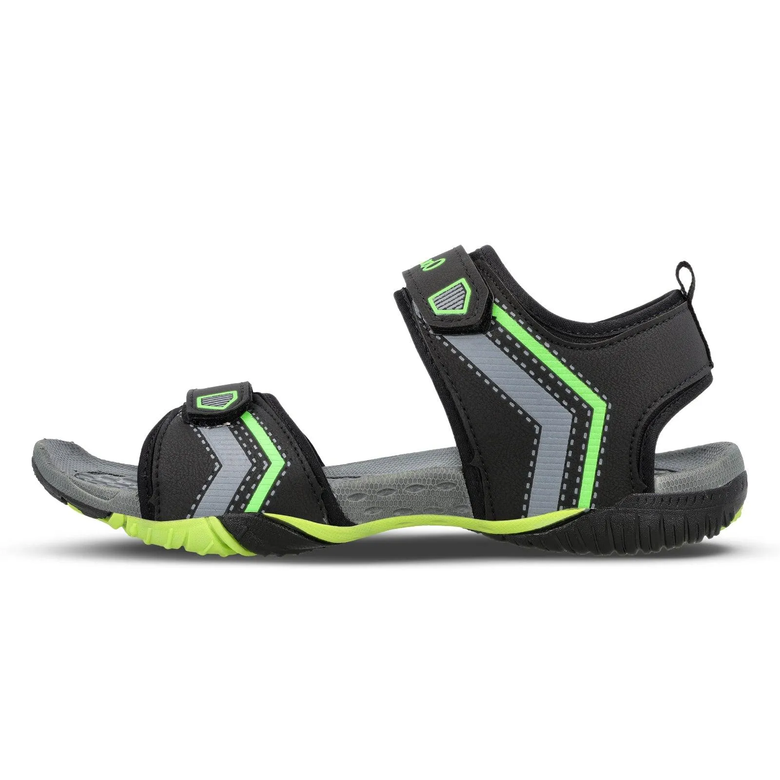 Men's Sports Sandal - WC4443 Black Green