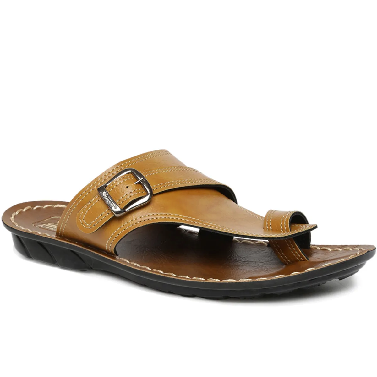 Men's Tan Vertex Flip-Flops