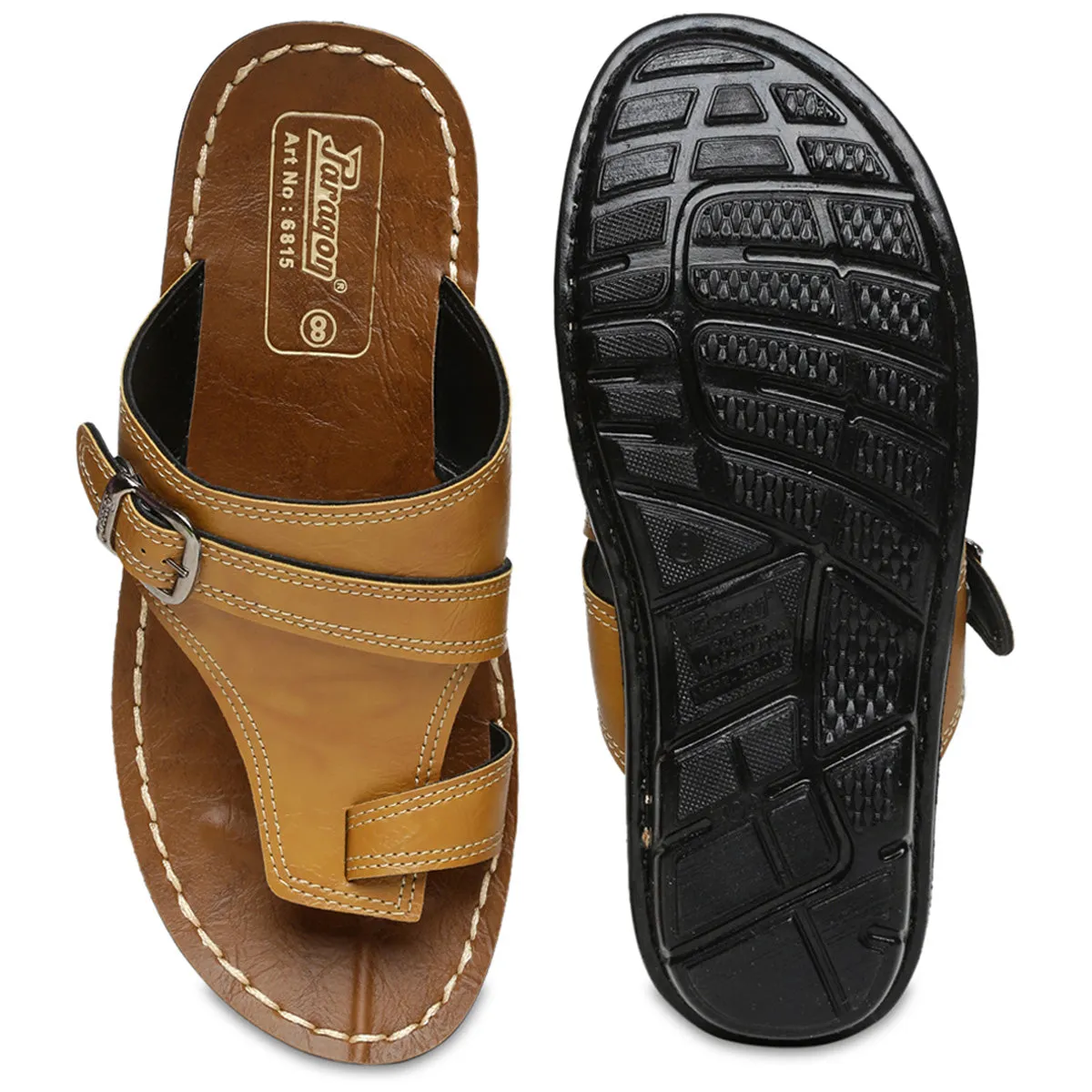 Men's Tan Vertex Flip-Flops