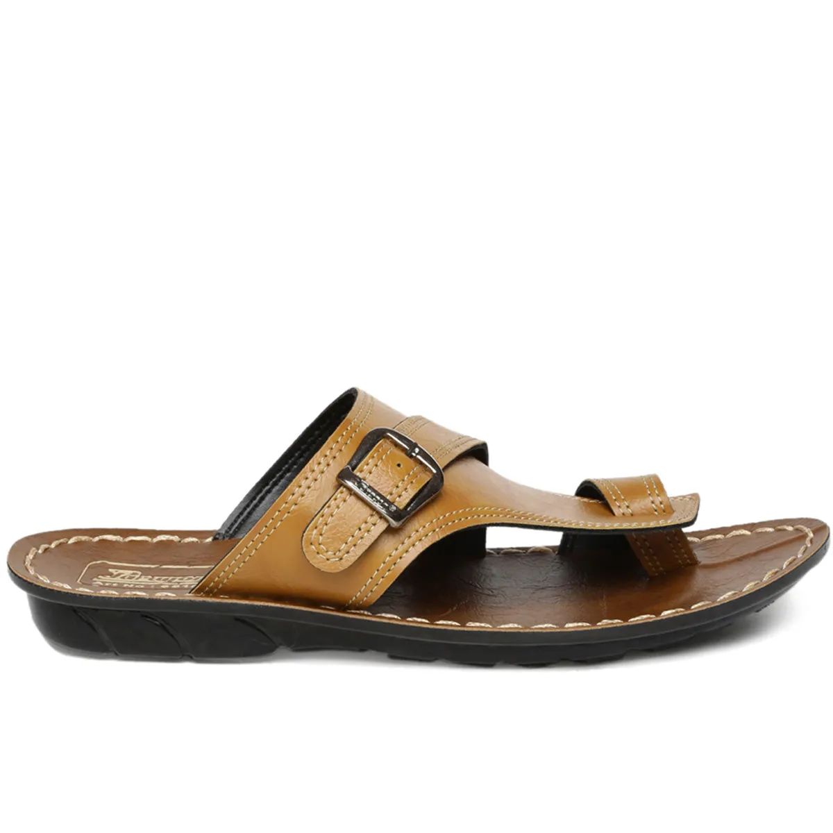 Men's Tan Vertex Flip-Flops