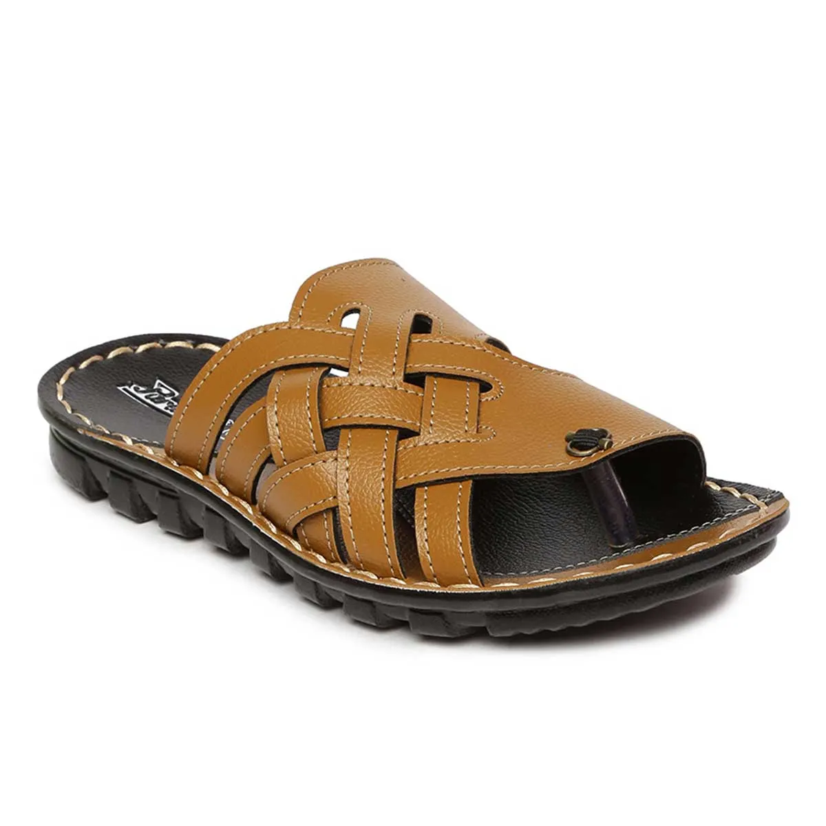 Men's Tan Vertex Flip-Flops