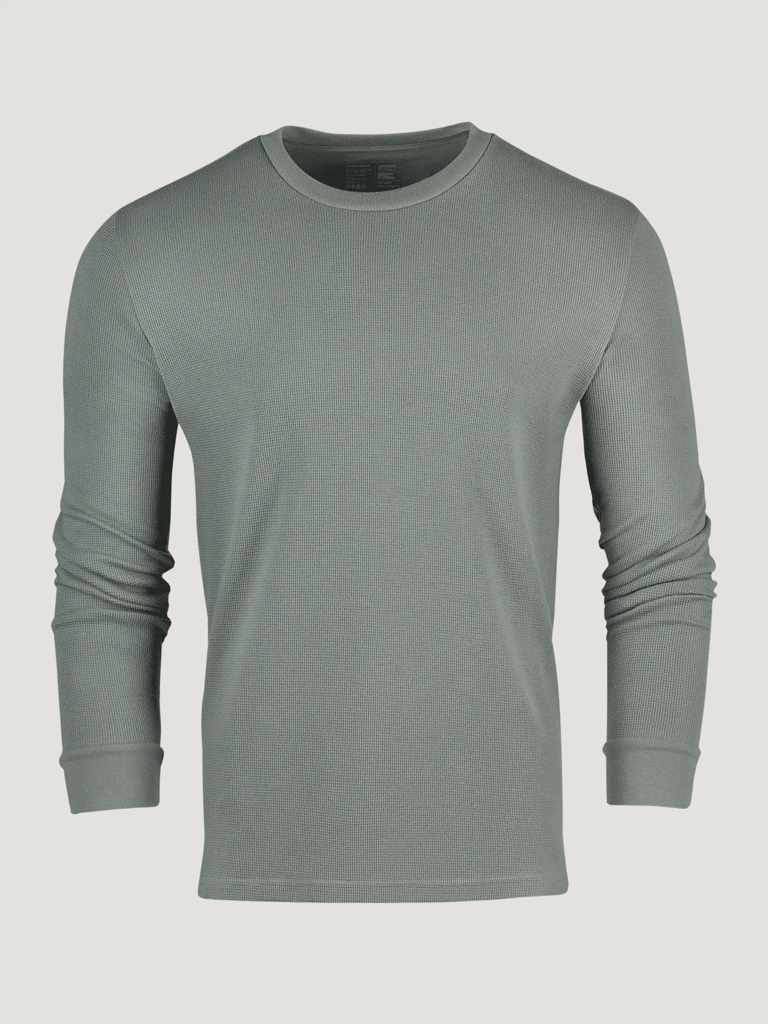 Mercury Green Thermal Long Sleeve Crew