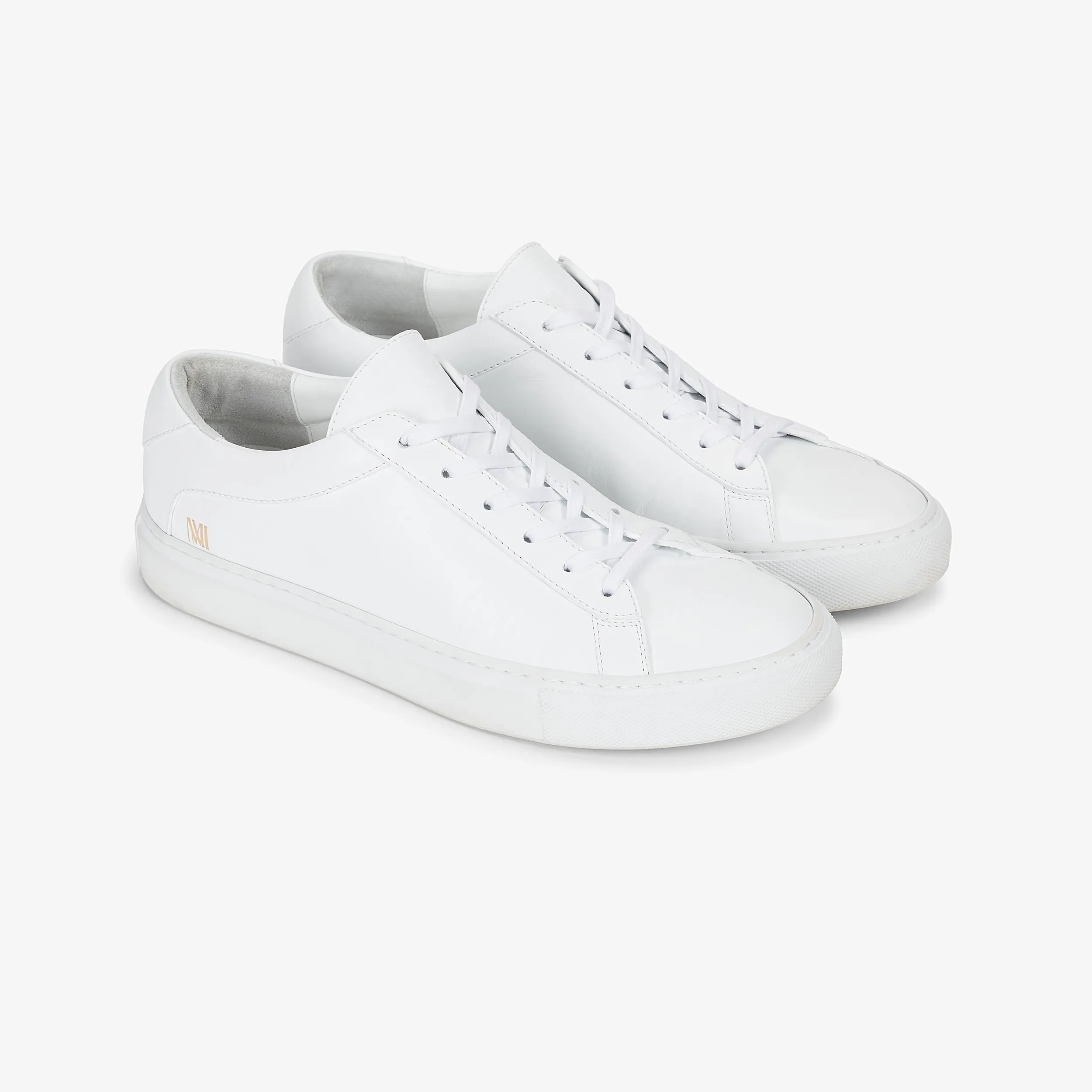 M.M.LaFleur x Koio Capri Low-Top Sneakers - Leather :: White