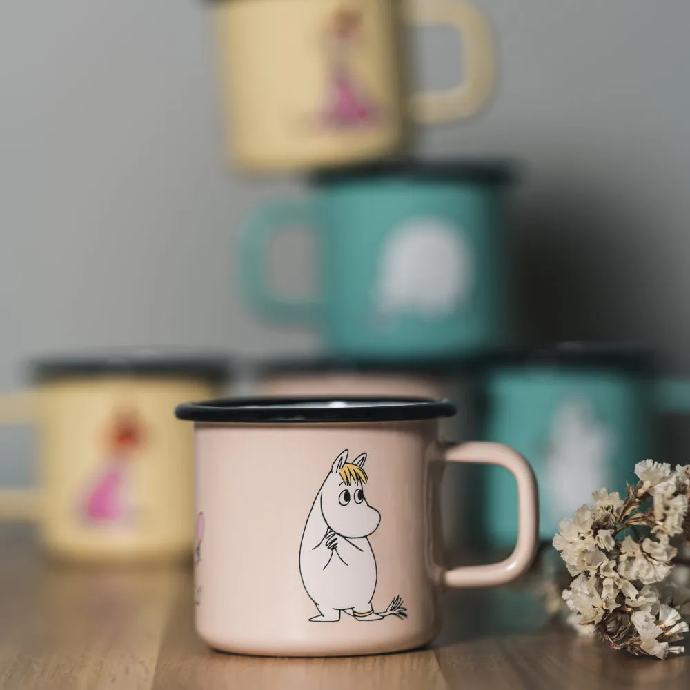 Moomin Enamel Mug 3.7 dl Snorkmaiden Retro