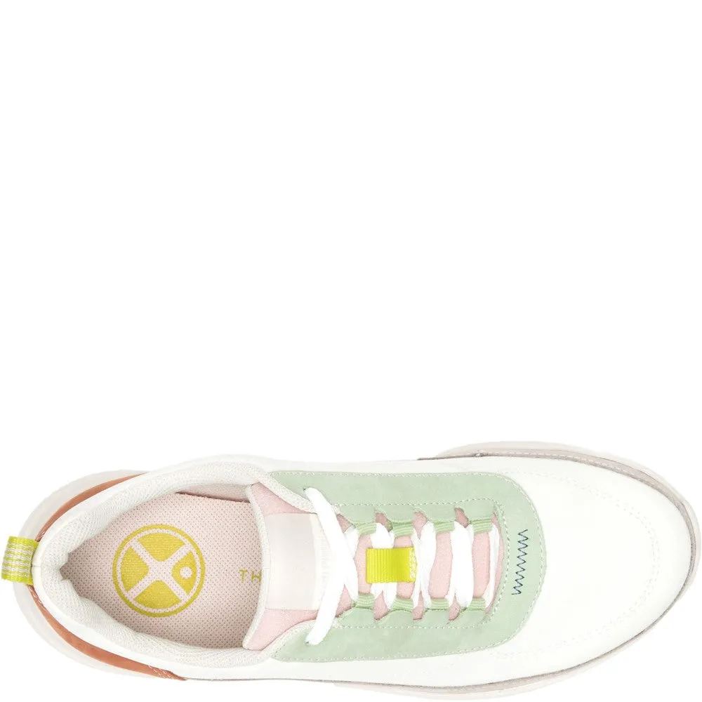 Multicoloured Elevate Lace-Up Trainers