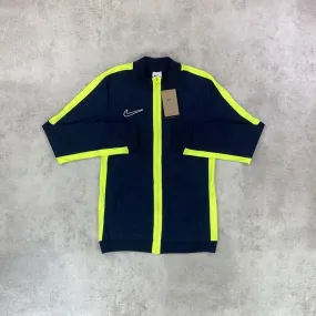 Nike Academy Drill Jacket Full Zip Obsidian/ Volt