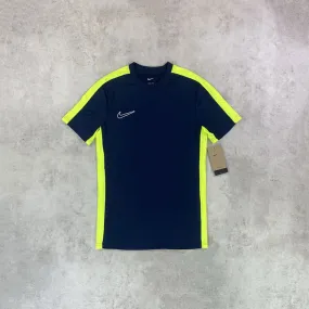 Nike Academy Drill T-shirt Obsidian/ Volt