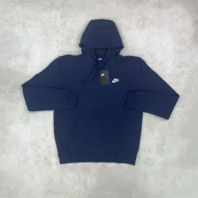 Nike Fleece Hoodie Navy Blue