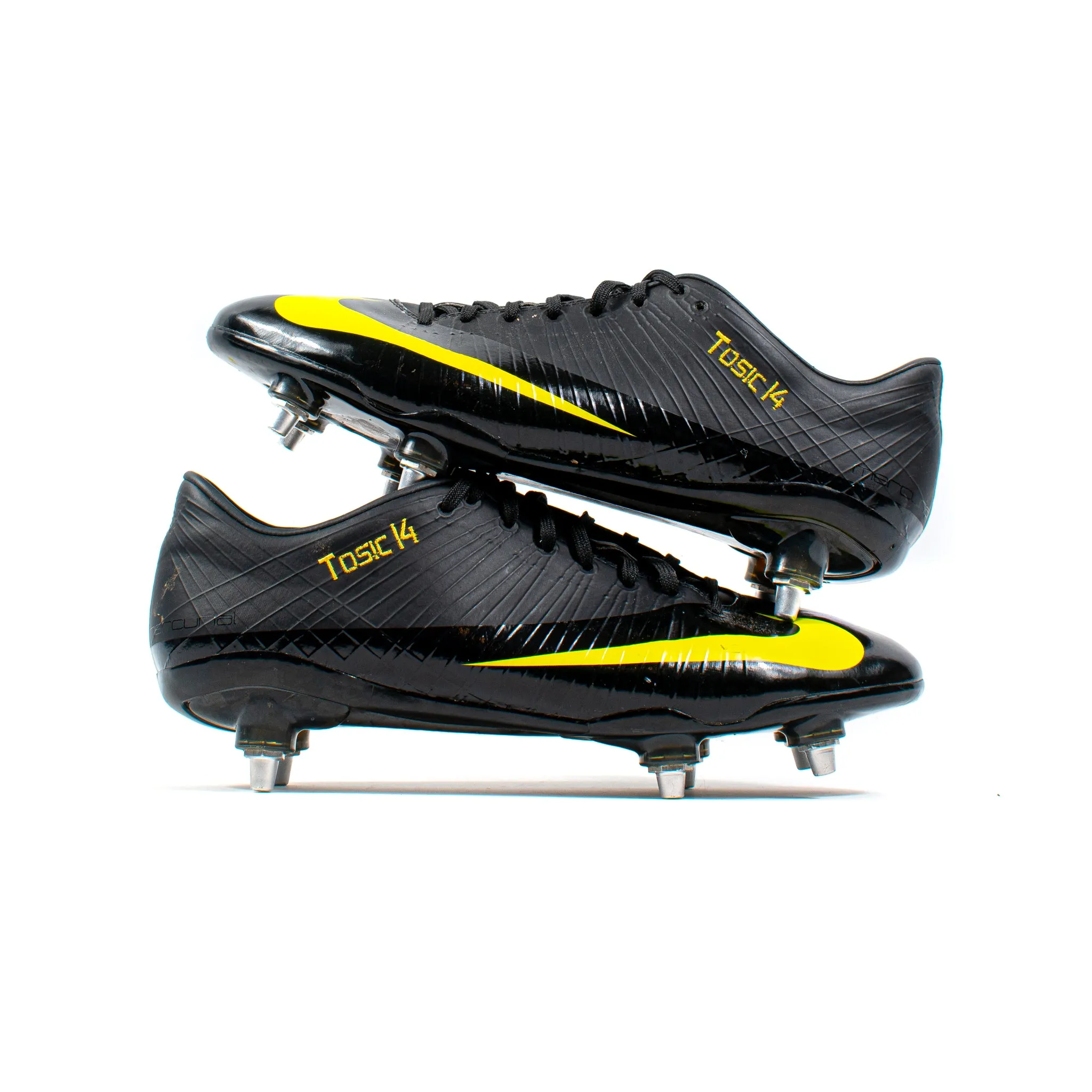 Nike Mercurial Vapor Superfly I Black Yellow SG