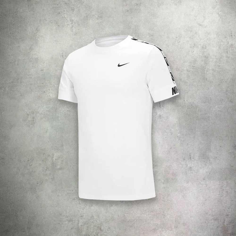 Nike Repeat T-Shirt White/ Black