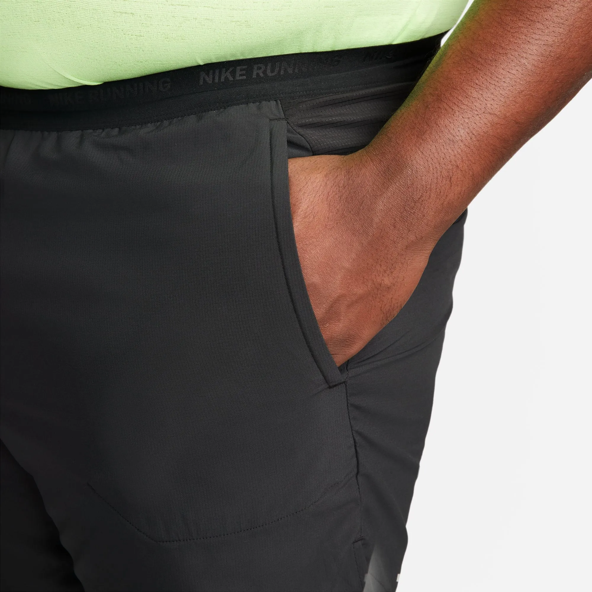 Nike Stride Dri-FIT 7" Brief-Lined Running Shorts Men's - Black