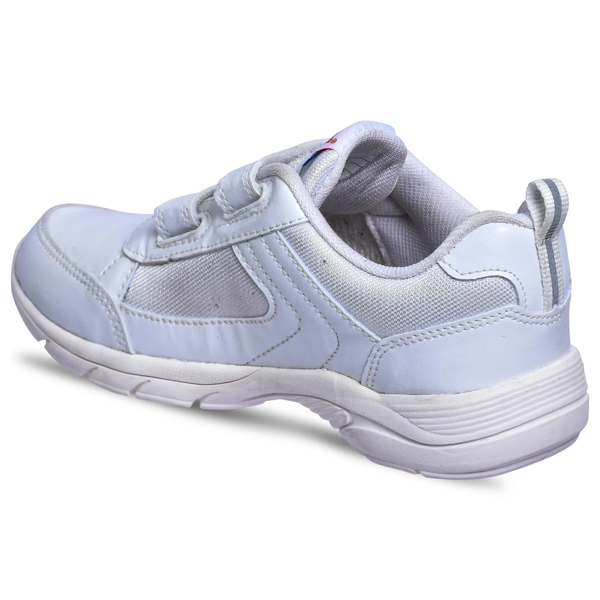 Paragon FBK0774K Kids Boys Girls School Shoes Comfortable Cushioned Soles | Durable | Daily & Occasion wear White