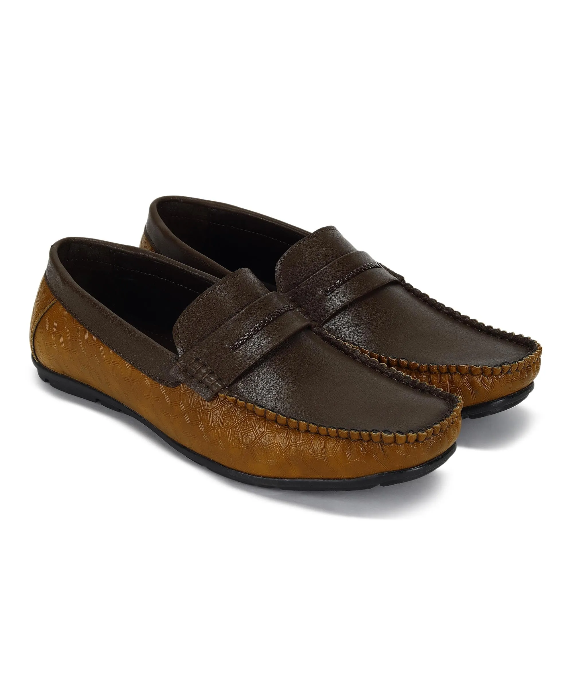 Paragon K11237G Men Loafers | Stylish Walking Outdoor Shoes | Daily & Occasion Wear | Smart & Trendy | Comfortable Cushioned Soles